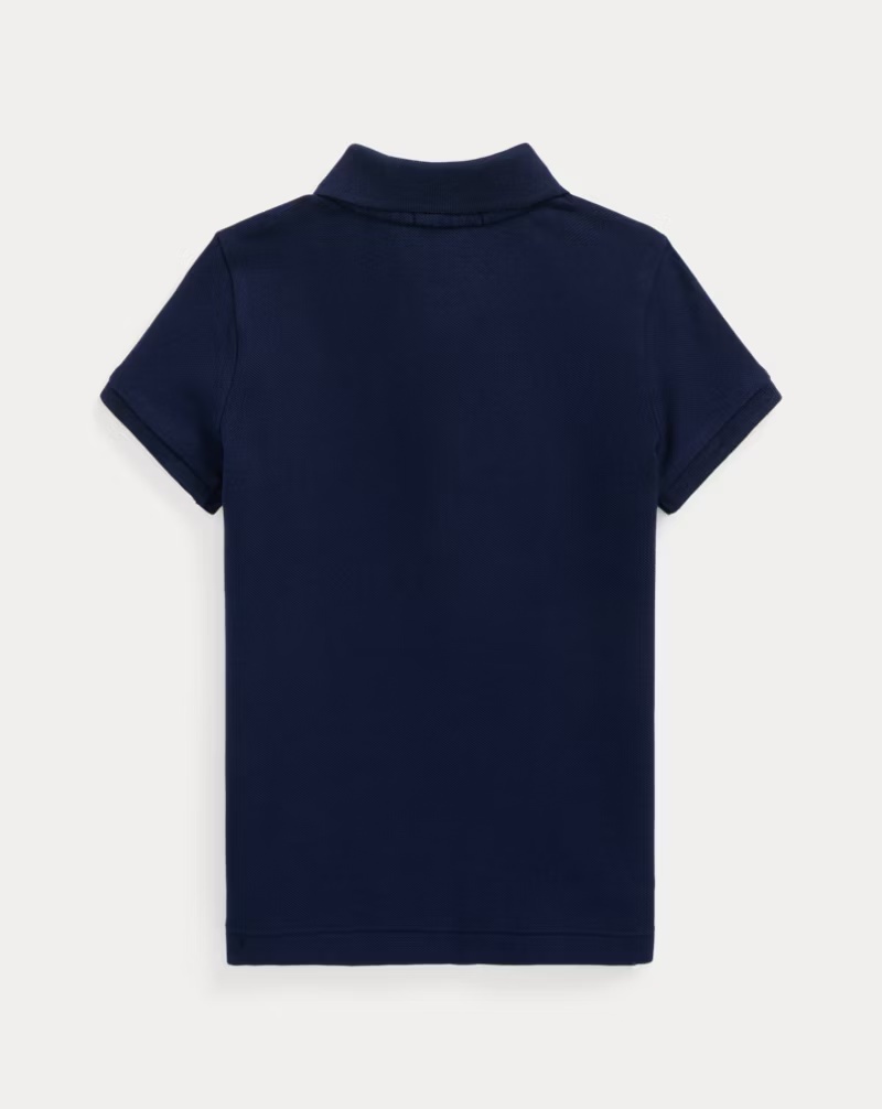 Stretch Mesh Uniform Polo Shirt