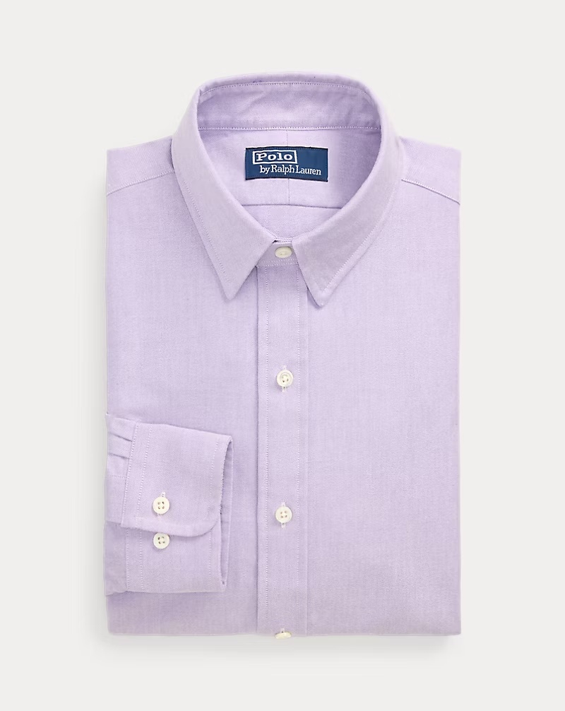 Custom Fit Monogram Oxford Shirt 