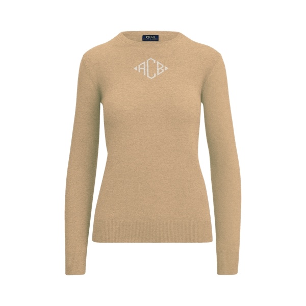 Custom Cashmere Crewneck Sweater