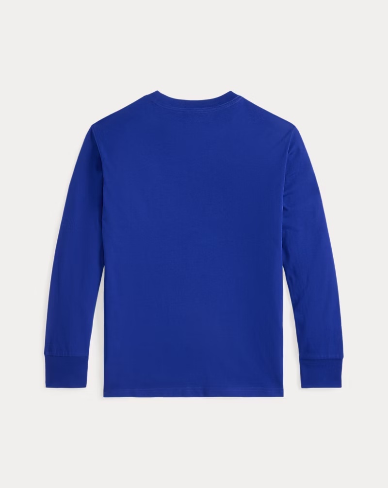 Big Pony Cotton Long-Sleeve Tee