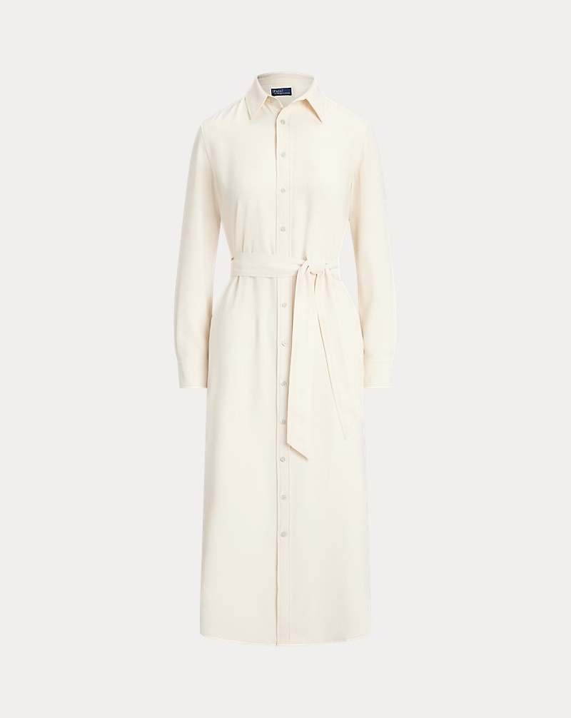 Satin Shirtdress