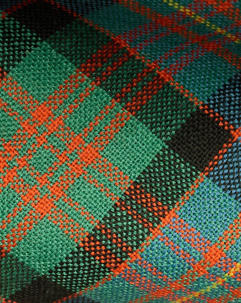 Vintage-Inspired Plaid Wool Tie