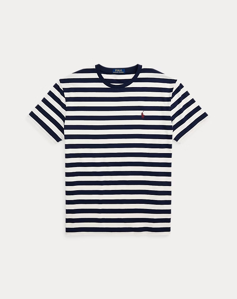 Classic Fit Striped Jersey T-Shirt 