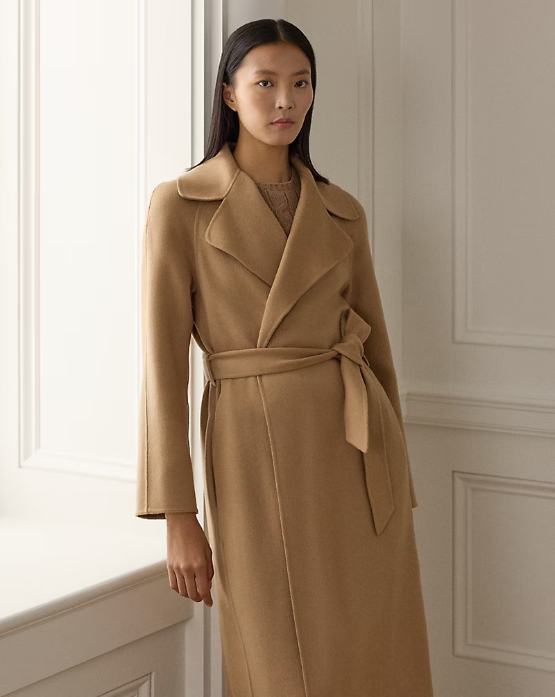 Leonarda Cashmere Wrap Coat