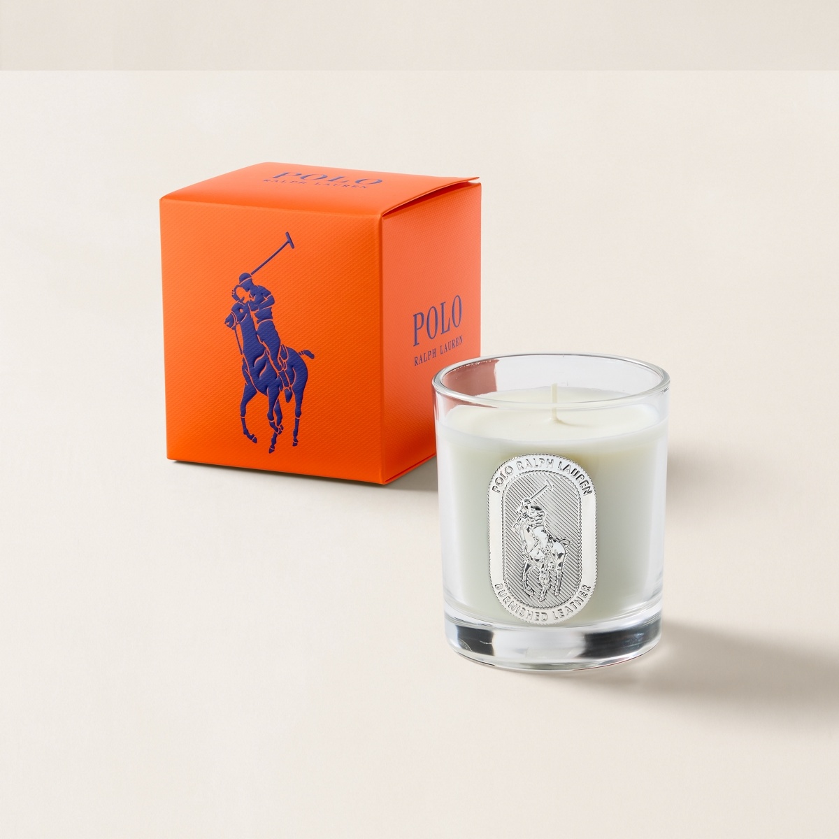 Burnished Leather Candle