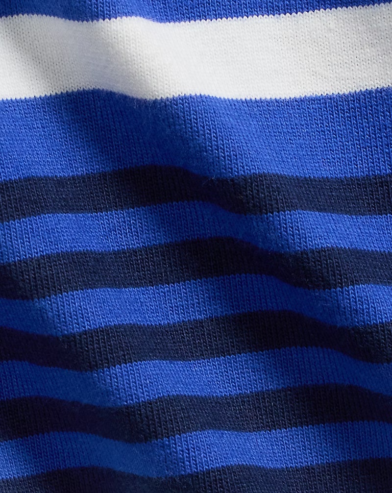 Striped Cotton Jersey Short