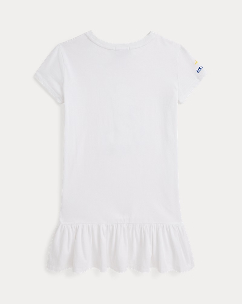 US Open Polo Bear Cotton Jersey Dress