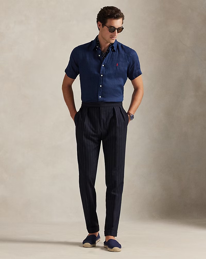 Classic Fit Linen Shirt