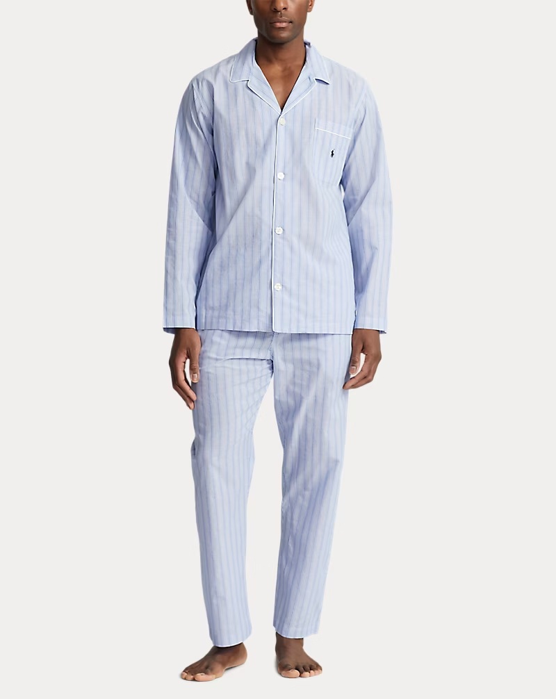 Striped Cotton Pajama Pant