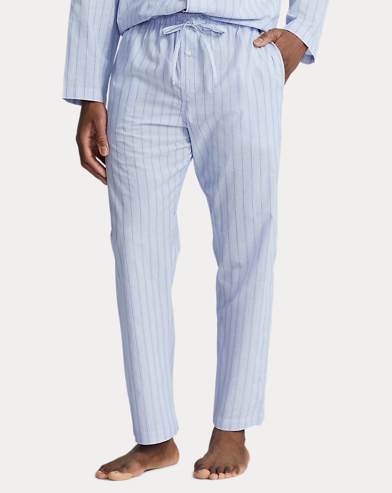 Striped Cotton Pajama Pant