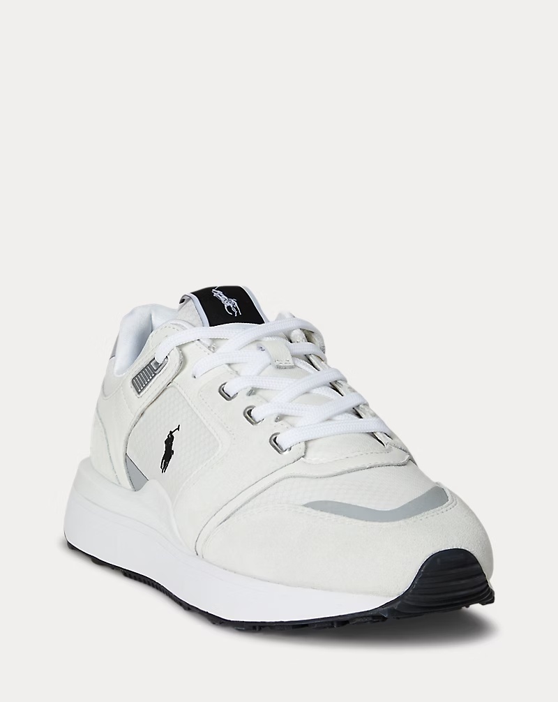 Train 89 V2 Suede-Paneled Sneaker