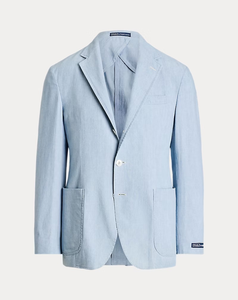 Polo Soft Tailored Chambray Suit Jacket