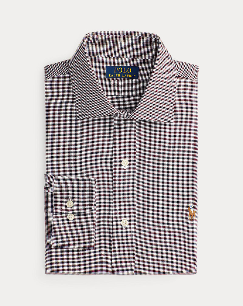 Regent Custom Fit Plaid Oxford Shirt