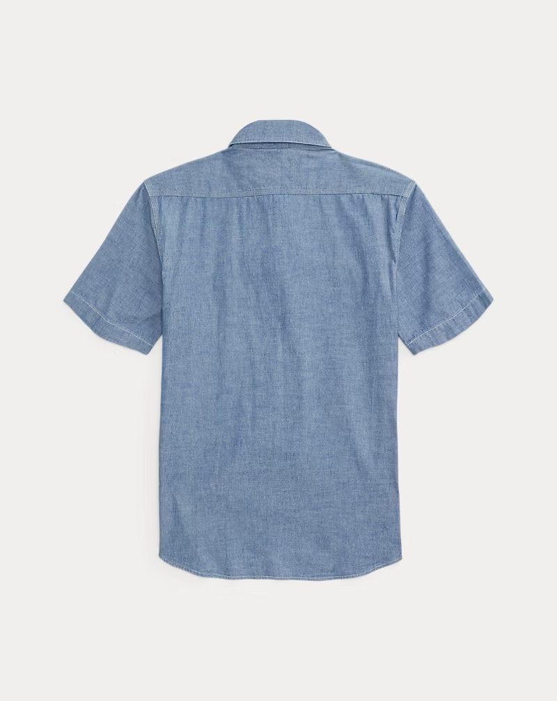 Indigo Chambray Workshirt