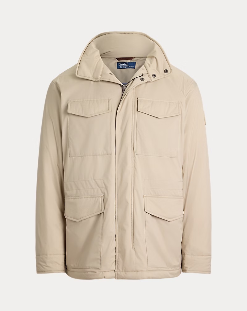 Abottson Gabardine Hooded Field Jacket