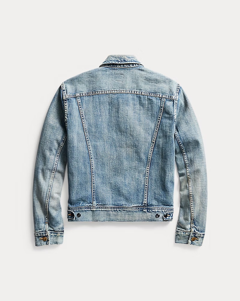 Leeland Indigo Denim Trucker Jacket